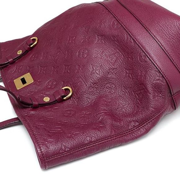 Louis Vuitton Monogram Implant Citadin PM Oror Tote Bag Shoulder Bag Purple - Picture 5 of 9